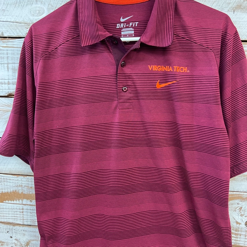 Virginia Tech Men’s polo dry fit